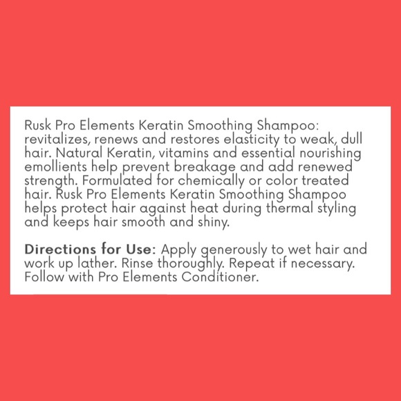 RUSK Hair care - Picture 5 of 5